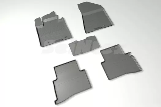 Резиновые коврики с высоким бортом Sintex для KIA Sportage IV 2016-н.в.