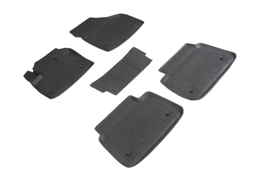 Резиновые коврики с высоким бортом Sintex для Land Rover Discovery Sport R1 2019-н.в.