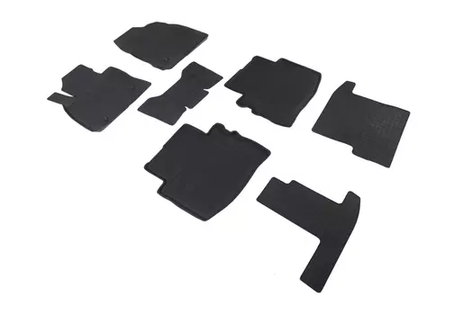 Резиновые коврики с высоким бортом Sintex для Mazda CX9 II 2018-н.в.