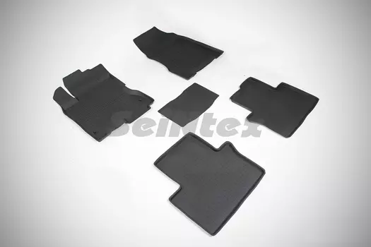 Резиновые коврики с высоким бортом Sintex для Renault Koleos 2011-2017