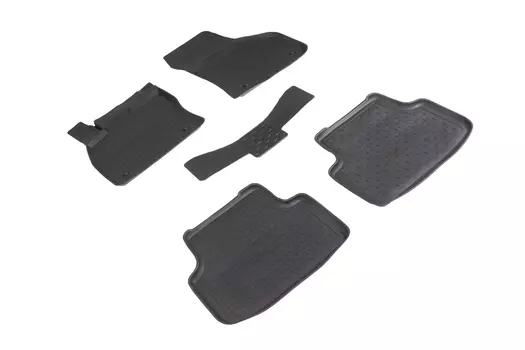 Резиновые коврики с высоким бортом Sintex для Skoda Octavia A7/A8 2013-2020