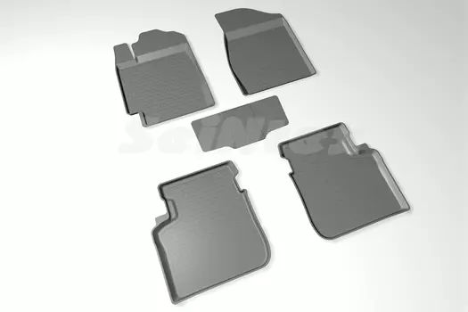 Резиновые коврики с высоким бортом Sintex для Toyota Camry V (XV30) 2001-2006