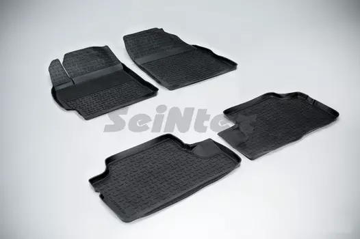 Резиновые коврики с высоким бортом Sintex для Toyota Corolla X (300N/MC) 2007-2013