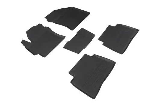 Резиновые коврики с высоким бортом Sintex для Toyota Corolla XII (E210) 2018-н.в.