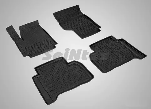 Резиновые коврики с высоким бортом Sintex для Volkswagen Amarok 2009-н.в.
