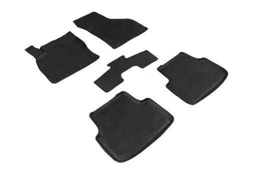 Резиновые коврики с высоким бортом Sintex для Volkswagen Jetta VII 2018-н.в.