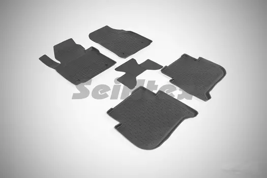Резиновые коврики с высоким бортом Sintex для Volkswagen Touran II 2010-н.в.