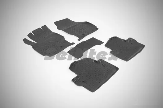 Резиновые коврики с высоким бортом Sintex для Volvo XC70 2013-2017