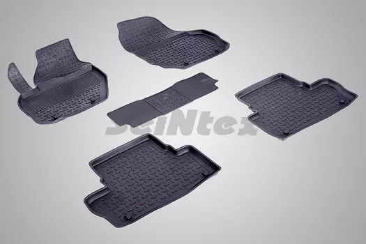 Резиновые коврики с высоким бортом Sintex для Volvo XC-60 2008-2017