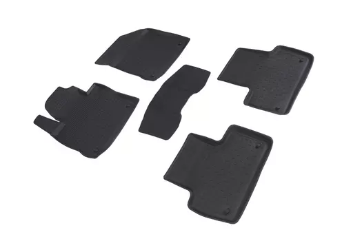 Резиновые коврики с высоким бортом Sintex для Volvo XC-60 II 2018-н.в.