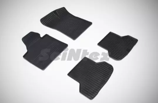 Резиновые коврики Сетка Seintex для AUDI A3 II 2003-2013 (00835)