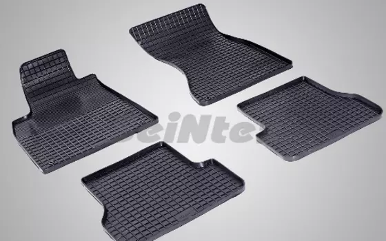 Резиновые коврики Сетка Seintex для AUDI A6 (C7) 2011- (компл)