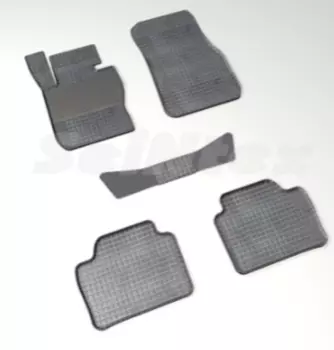 Резиновые коврики Сетка Seintex для BMW 3 Ser F-30 Xdrive 2011- (компл)