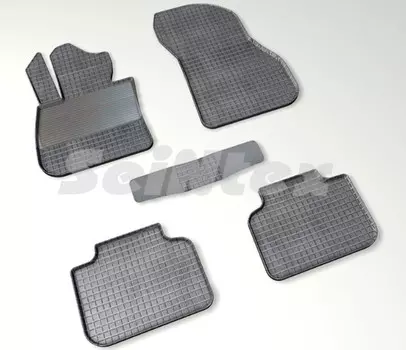Резиновые коврики Сетка Seintex для BMW X1 F-48 2015-н.в. (86991)