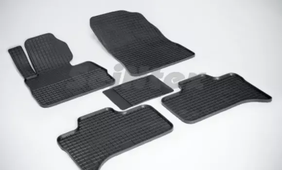 Резиновые коврики Сетка Seintex для BMW X5 E-53 1999-2006 (компл)