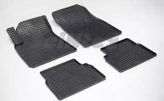 Резиновые коврики Сетка Seintex для CADILLAC BLS 2006-2009 (00638)