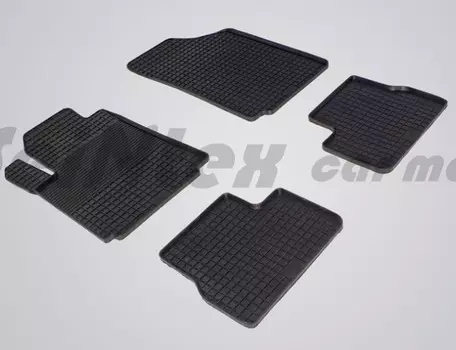Резиновые коврики Сетка Seintex для CITROEN C-3 2002-2009 (00210)