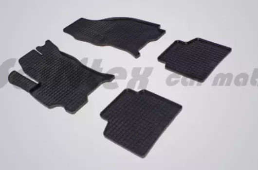 Резиновые коврики Сетка Seintex для FORD MONDEO III 2000-2007 (компл)