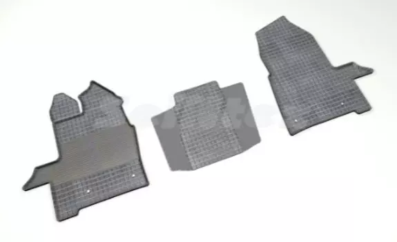 Резиновые коврики Сетка Seintex для FORD TOURNEO CUSTOM 2016- (88293)