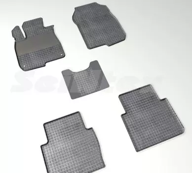 Резиновые коврики Сетка Seintex для HONDA CRV-V 2016-н.в. (88469)