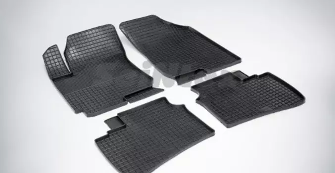 Резиновые коврики Сетка Seintex для HYUNDAI ELANTRA 2006-2011 (00335)