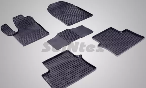 Резиновые коврики Сетка Seintex для JEEP GRAND CHEROKEE IV 2010 (компл)