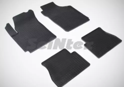 Резиновые коврики Сетка Seintex для KIA PICANTO 2004-2011 (компл)