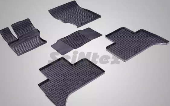 Резиновые коврики Сетка Seintex для LR RANGE ROVER IV 2017- (компл)