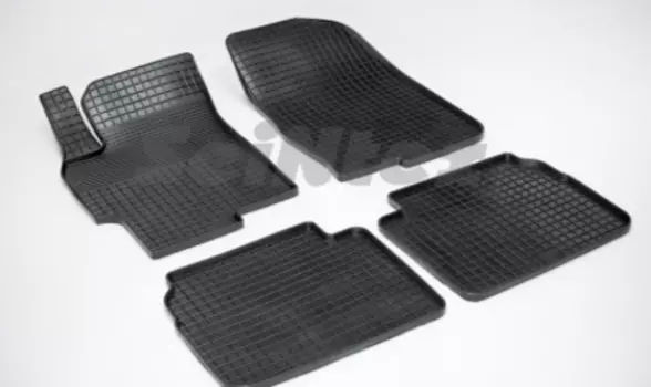 Резиновые коврики Сетка Seintex для MAZDA 6 08- (компл)