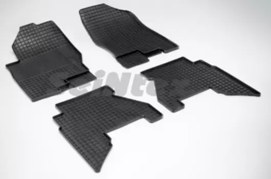 Резиновые коврики Сетка Seintex для NISSAN PATHFINDER (компл)
