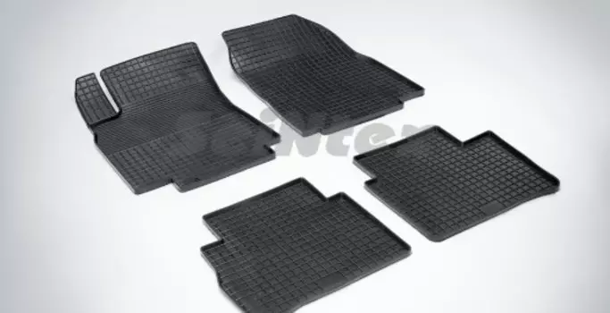 Резиновые коврики Сетка Seintex для NISSAN TIIDA (00633)