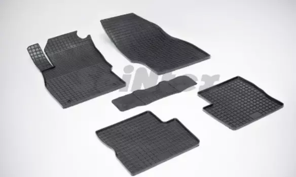 Резиновые коврики Сетка Seintex для OPEL CORSA D (компл)