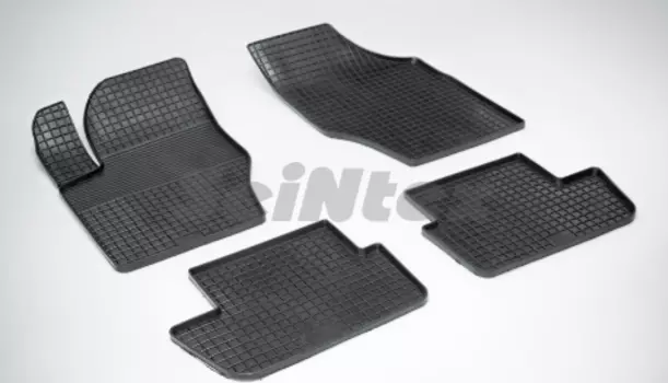 Резиновые коврики Сетка Seintex для PEUGEOT 307 (компл)
