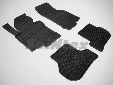 Резиновые коврики Сетка Seintex для Seat Leon II 2005-2012 (87276)