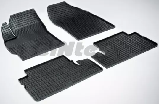 Резиновые коврики Сетка Seintex для TOYOTA AURIS (компл)