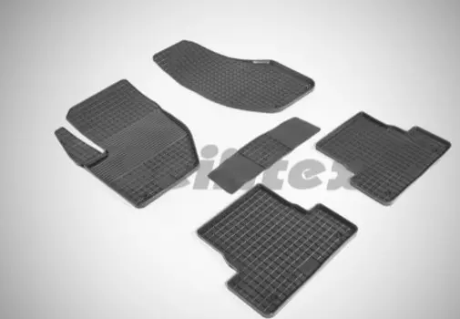 Резиновые коврики Сетка Seintex для VOLVO V40 (86008)
