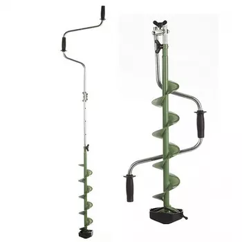 Ручной ледобур MORA Ice Expert-Pro 130 мм (+ Антисептик-спрей для рук в подарок!)