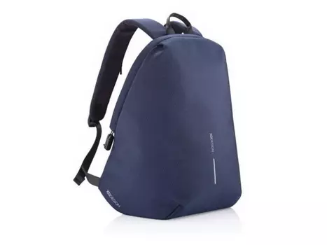 Рюкзак для ноутбука до 15,6 дюймов XD Design Bobby Soft, синий (+ Антисептик-спрей для рук в подарок!)