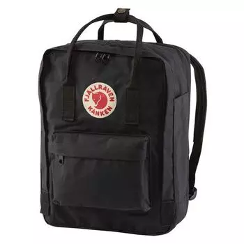 Рюкзак Fjallraven Kanken Laptop 13", черный, 25х16х35 см, 13 л (+ Антисептик-спрей для рук в подарок!)