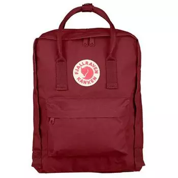 Рюкзак Fjallraven Kanken, темно-красный, 27х13х38 см, 16 л (+ Антисептик-спрей для рук в подарок!)