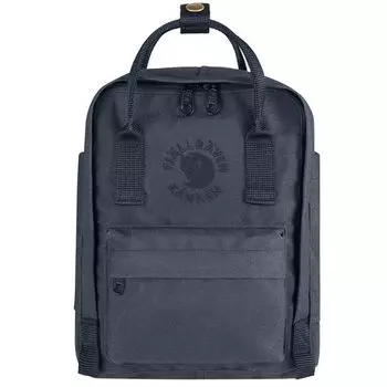 Рюкзак Fjallraven Re-Kanken Mini, темно-серый, 20х13х29 см, 7 л (+ Антисептик-спрей для рук в подарок!)