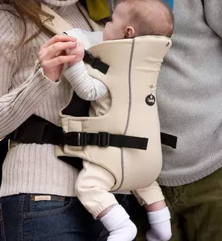 Рюкзак-переноска для детей Clippasafe Carramio, бежевый (+ Антисептик-спрей для рук в подарок!)