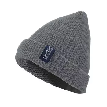 Шапка водонепроницаемая Dexshell Watch Beanie DH322GRY, серый, размер (56-58 см) (+ Антисептик-спрей для рук в подарок!)