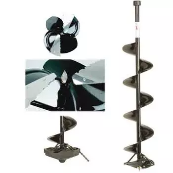 Шнек для мотоледобура MORA Ice (200 мм) (+ Антисептик-спрей для рук в подарок!)