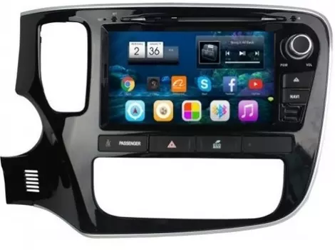 Штатная автомагнитола VOMI VM6993-T8 для Mitsubishi Outlander 3 на Android 8 (+ Камера заднего вида в подарок!)