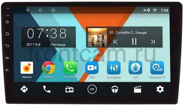 Штатная магнитола 2 DIN Wide Media MT-MFB (2/16) на Android 7.1.1 (9 дюймов) (+ Камера заднего вида в подарок!)