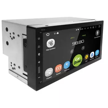 Штатная магнитола CarDroid RD-1005D 2DIN Универсальная 7 slim (Android 9.0) DSP (+ Камера заднего вида в подарок!)