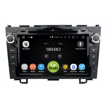 Штатная магнитола CarDroid RD-1903D для Honda CR-V 3 (Android 8.0) DSP (+ Камера заднего вида в подарок!)