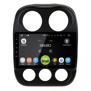 Штатная магнитола CarDroid RD-2203F для Jeep Compas 2011-2016 (Android 10) DSP (+ Камера заднего вида в подарок!)