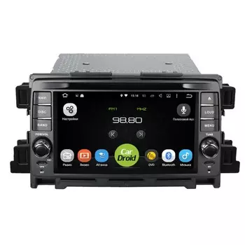 Штатная магнитола CarDroid RD-2401D для Mazda CX-5, Mazda 6 (Android 8.0) DSP (+ Камера заднего вида в подарок!)